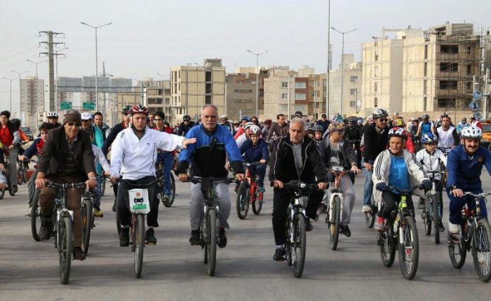 کمپ آموزش رایگان دوچرخه سواری در قزوین
