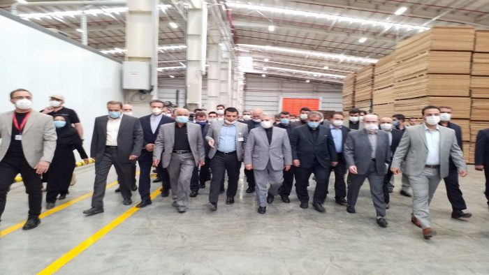 افتتاح یک واحد صنعتی در قزوین با حضور معاون رئیس جمهور