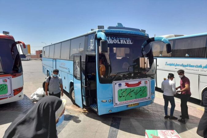 ۹۰ دستگاه اتوبوس در قزوین برای جابه‌جایی زائران اربعین آماده می شود