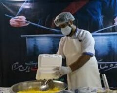 راه اندازی بزرگترین آشپز خانه اطعام علوی در قزوین