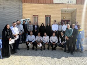 تقدیر از آتش‌نشانان پایگاه‌های روستایی در ناصرآباد