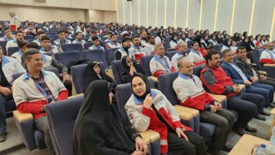 برگزاری سومین نشست هم اندیشی با رویکرد مهارت افزایی توسط هلال احمر قزوین در مشهد مقدس