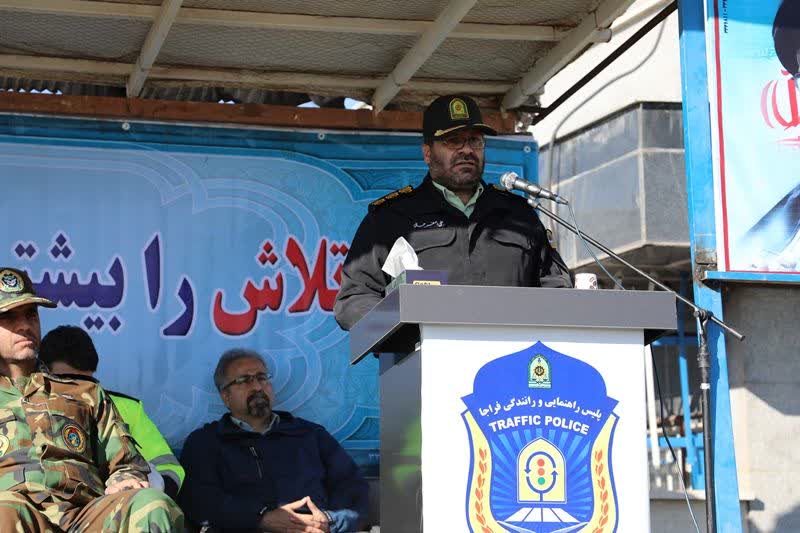 هدف از طرح ترافیکی زمستان، ایجاد رضایتمندی در بین مردم است