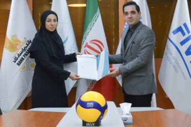ندا پاکدامن نایب رئیس زنان فدراسیون والیبال ایران شد