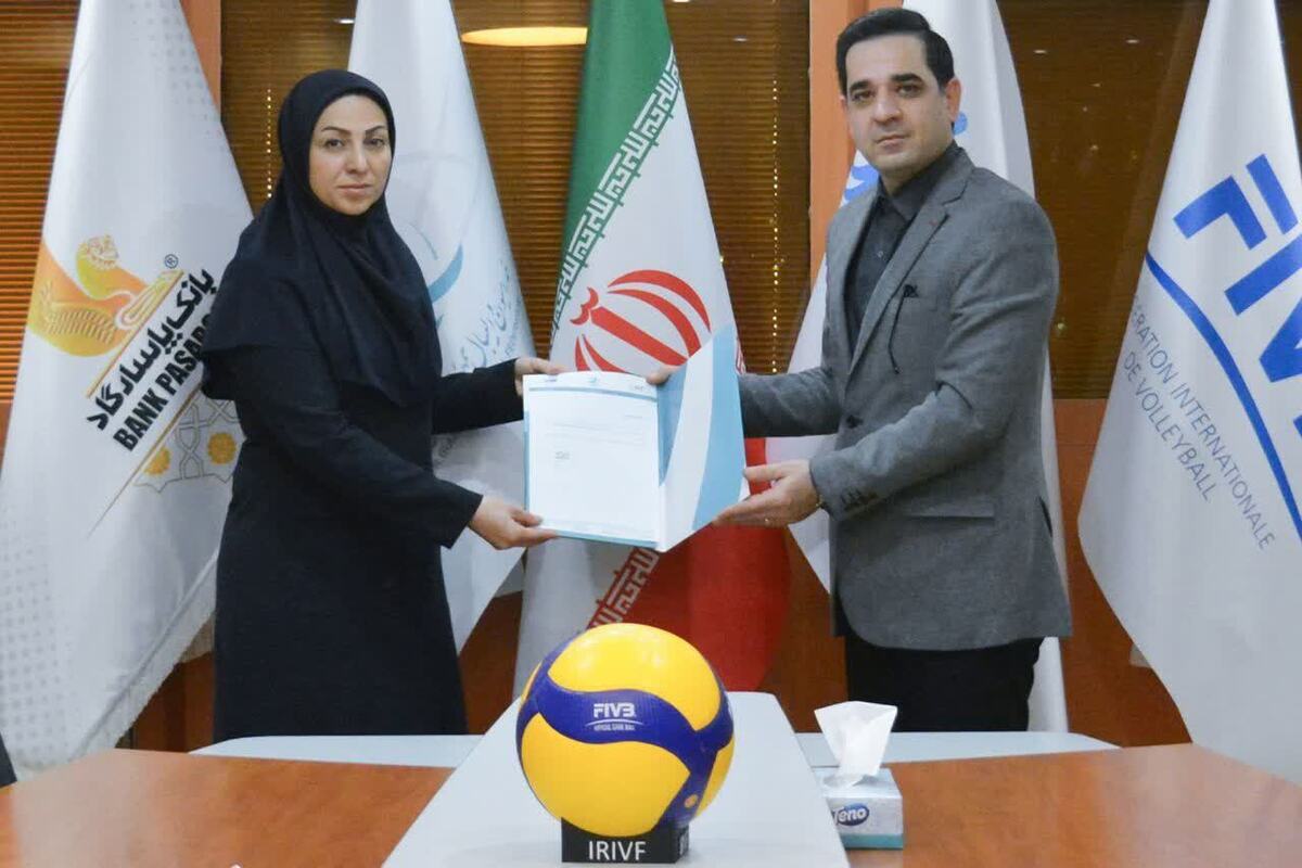 ندا پاکدامن نایب رئیس زنان فدراسیون والیبال ایران شد