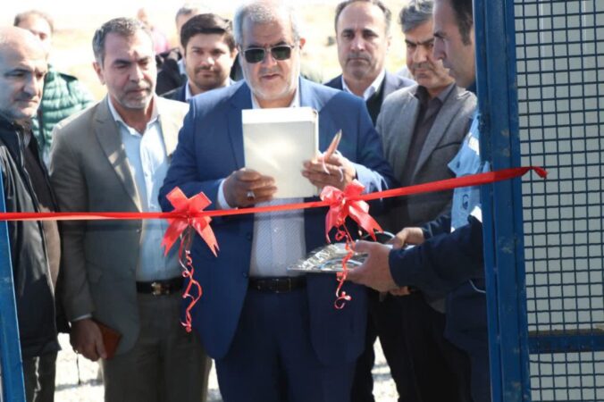 افتتاح دو پروژه تامین آب آشامیدنی در شهرستان البرز 