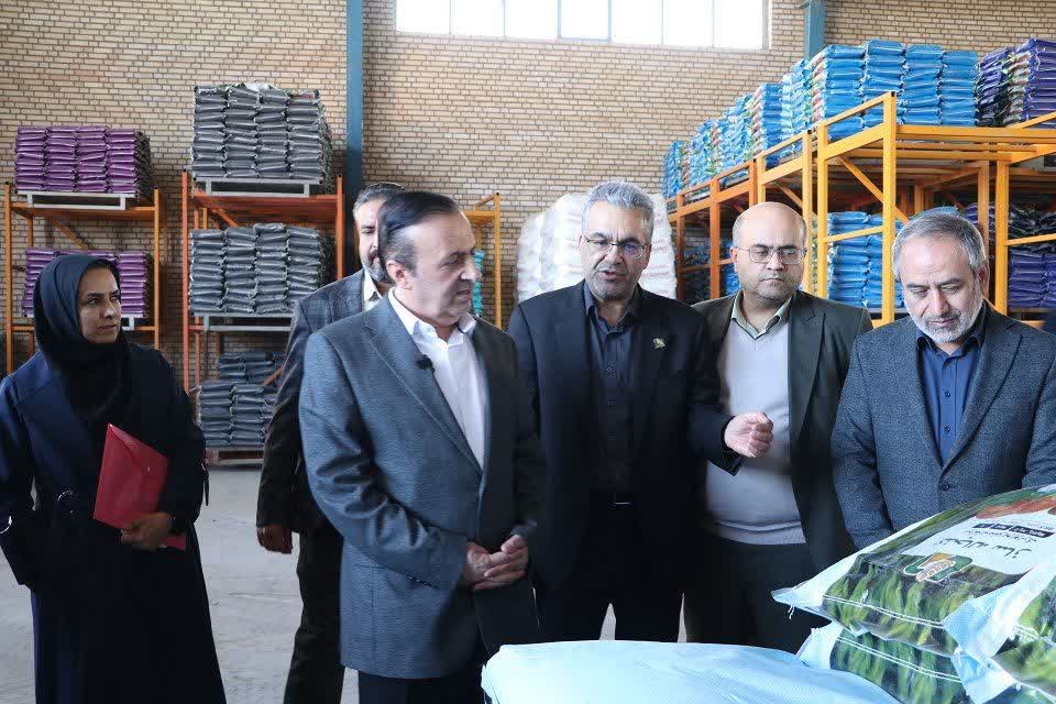 استاندار قزوین از واحد کنجاله‌سازی وزیری بازدید کرد؛ گامی در توسعه صنایع وابسته به کشاورزی