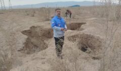 فرونشست دشت قزوین به ۳۰ سانتی‌متر در سال رسیده است / فرونشست، زلزله خاموش و تهدیدی برای زیرساخت‌ها و حیات اقتصادی استان/ راه‌حل نجات دشت قزوین؛ کاهش برداشت آب زیرزمینی و اصلاح الگوی کشت