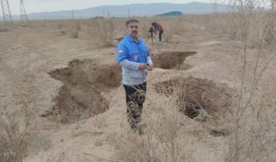 فرونشست دشت قزوین به ۳۰ سانتی‌متر در سال رسیده است / فرونشست، زلزله خاموش و تهدیدی برای زیرساخت‌ها و حیات اقتصادی استان/ راه‌حل نجات دشت قزوین؛ کاهش برداشت آب زیرزمینی و اصلاح الگوی کشت