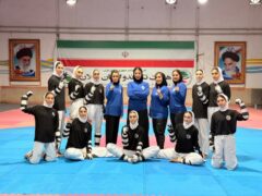 تیم ملی تکواندو نوجوانان دختر ایران برای حضور در رقابت های جهانی در رشت آماده‌ می‌شوند/مربی هدایت تیم  ملی تکواندو نوجوانان دختر ایران یک قزوینی است