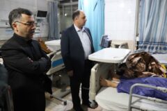 بازدید معاون تحقیقات و فناوری وزارت بهداشت از مرکز تروما استان قزوین و پروژه‌ در درست احداث مرکز