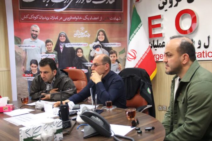 احسان لشگری در دیدار با جمعیت هلال احمر استان قزوین از ایثارگری نیروهای امدادی قدردانی کرد