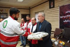 تجلیل معاون سیاسی، امنیتی و اجتماعی استاندار قزوین از نجاتگران عملیات ۳۳ دره نبرد