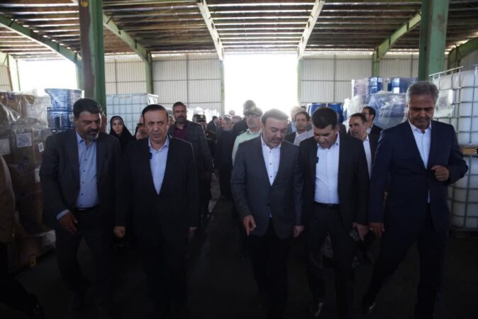 بازدید معاون وزیر کشور و استاندار از گمرک اجرایی استان قزوین