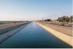 خبر خوش برای کشاورزان قزوینی؛ جریان حیات در کانال‌های آبیاری
