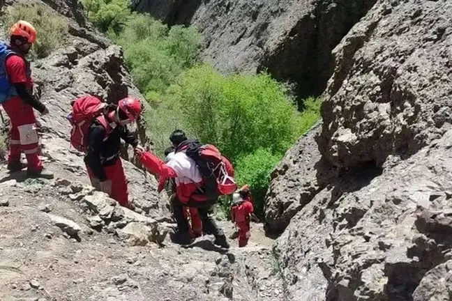 دو دره نورد در ارتفاعات الموت قزوین جان باختند