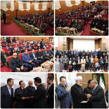 تجلیل از ۲۵ برگزیده ملی و استانی بخش کشاورزی قزوین با حضور مسئولان کشوری و استانی
