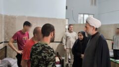 بازدید نماینده ولی‌فقیه در استان قزوین از مجتمع ۷۲ تن به مناسبت هفته بهزیستی