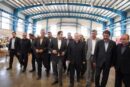بازدید استاندار قزوین از واحد تولیدی الکا پلاستیک در شهرک صنعتی کاسپین
