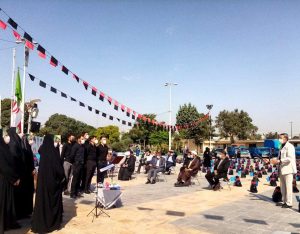 گزارش تصویری؛اجرای نهضت مومنانه با توزیع ۱۰هزار بسته لوازم التحریر در قزوین