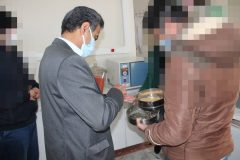 گزارش تصویری؛اخطار جدی اداره کل بازرسی به یک واحد تولیدی آرد در استان قزوین