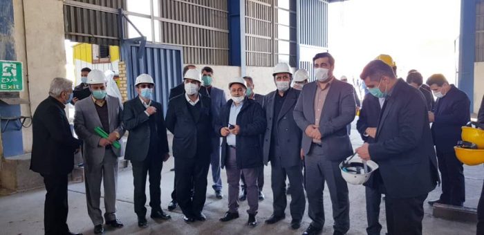 استاندار قزوین از چند واحد صنعتی در شهرک صنعتی حیدریه بازدید کرد