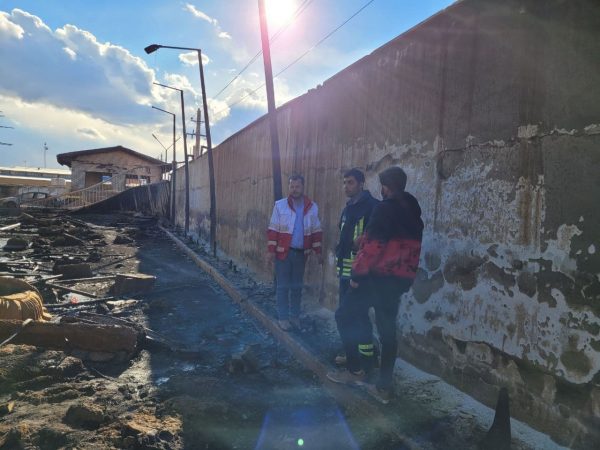پیدا شدن آخرین مفقودی حادثه آتش سوزی در شهرستان بوئین زهرا