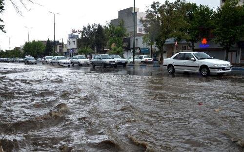 بارش باران در استان قزوین ادامه دارد