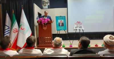 دیدار و گفتگوی جوانان بشر دوست هلال احمر قزوین با اندیشمندان دیار مینودری