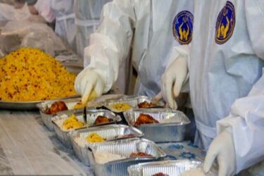 توزیع بیش از ۳۵۰ هزار پرس غذای گرم توسط مراکز نیکوکاری در استان قزوین