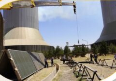 تعمیرات اساسی ۸۴ دلتا در برج های خنک کن نیروگاه بخار شهید رجایی