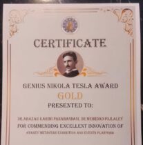 پژوهشگر قزوینی نشان طلای نیکولا تسلا ۲۰۲۵ را کسب کردند