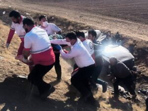 پوشش ۱۰۵ حادثه امدادی توسط هلال‌احمر قزوین در آذرماه ۱۴۰۴