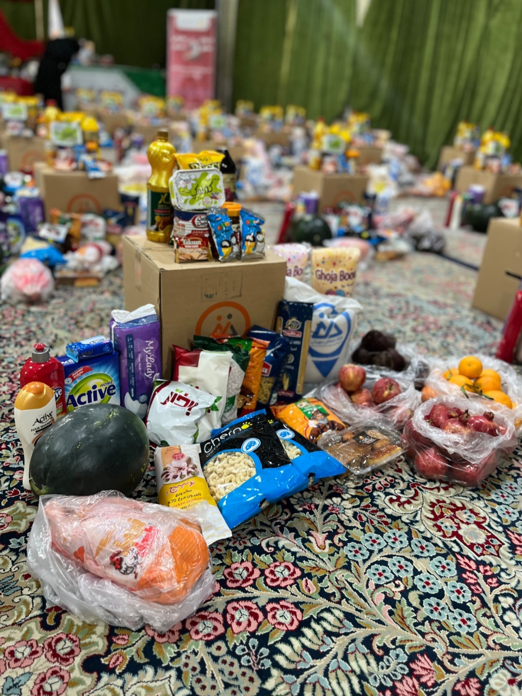 پویش یلدای مهربانی توسط بنیاد دستان مهربان در قزوین ؛توزیع ۸۰ بسته یلدایی و  ۹۰ بسته معیشتی به ارزش ۶۰۰ میلیون تومان