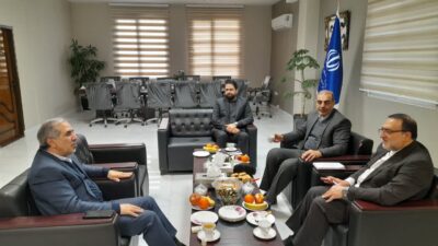 دیدار نماینده ویژه وزیر امور خارجه با مدیر کل صمت استان در قزوین